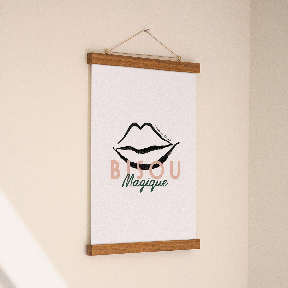 Poster Bisou Magique