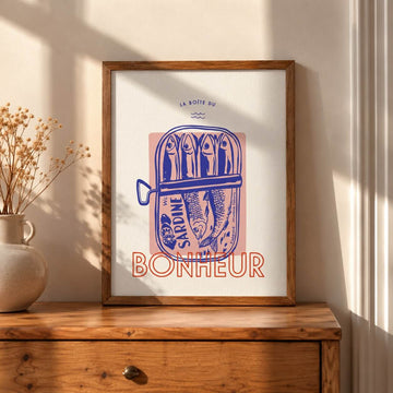 Poster Boite du bonheur