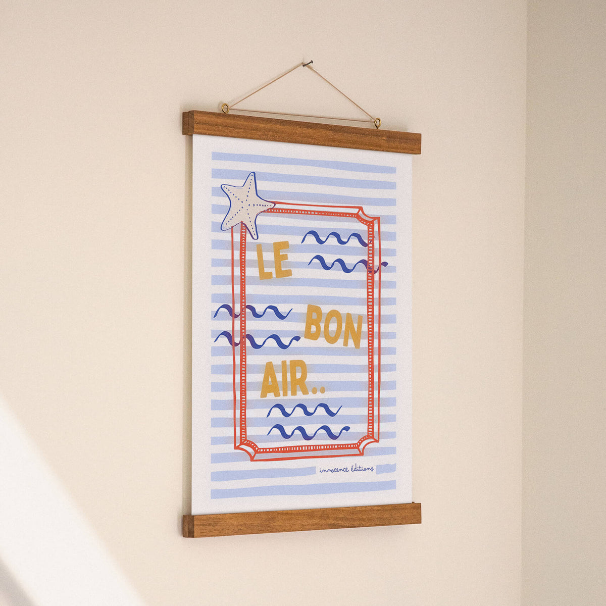 Affiche Le bon air