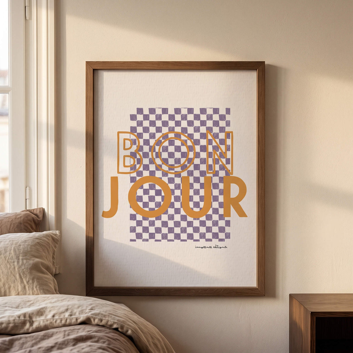 Affiche Bonjour