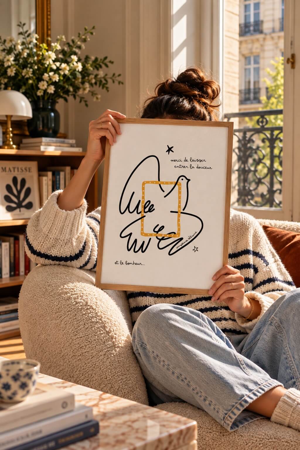 Affiche Douceur & bonheur