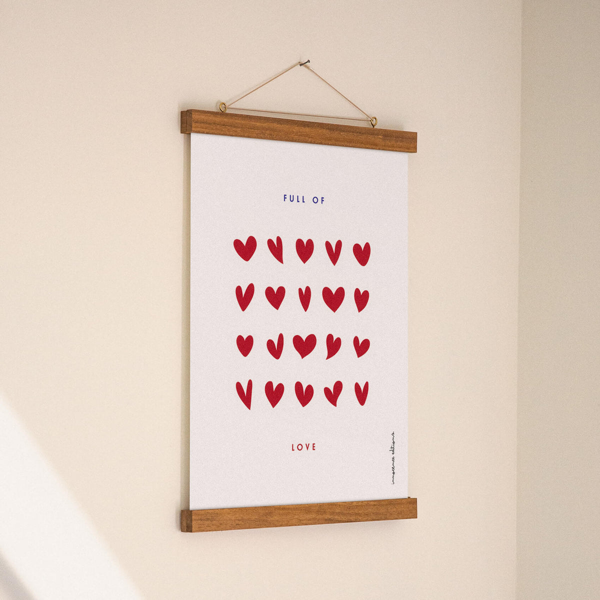 Poster Full of love