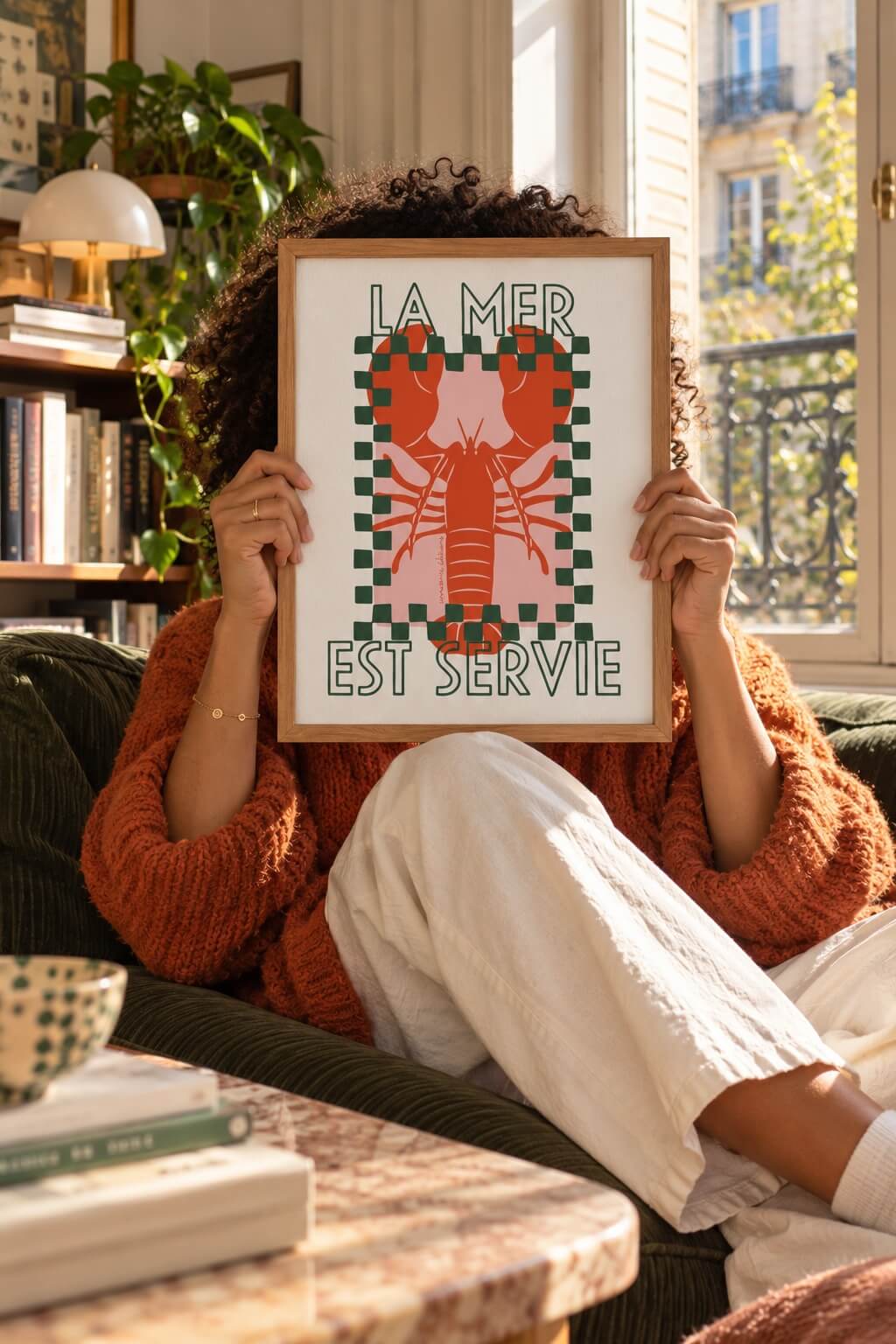 Affiche La mer est servie