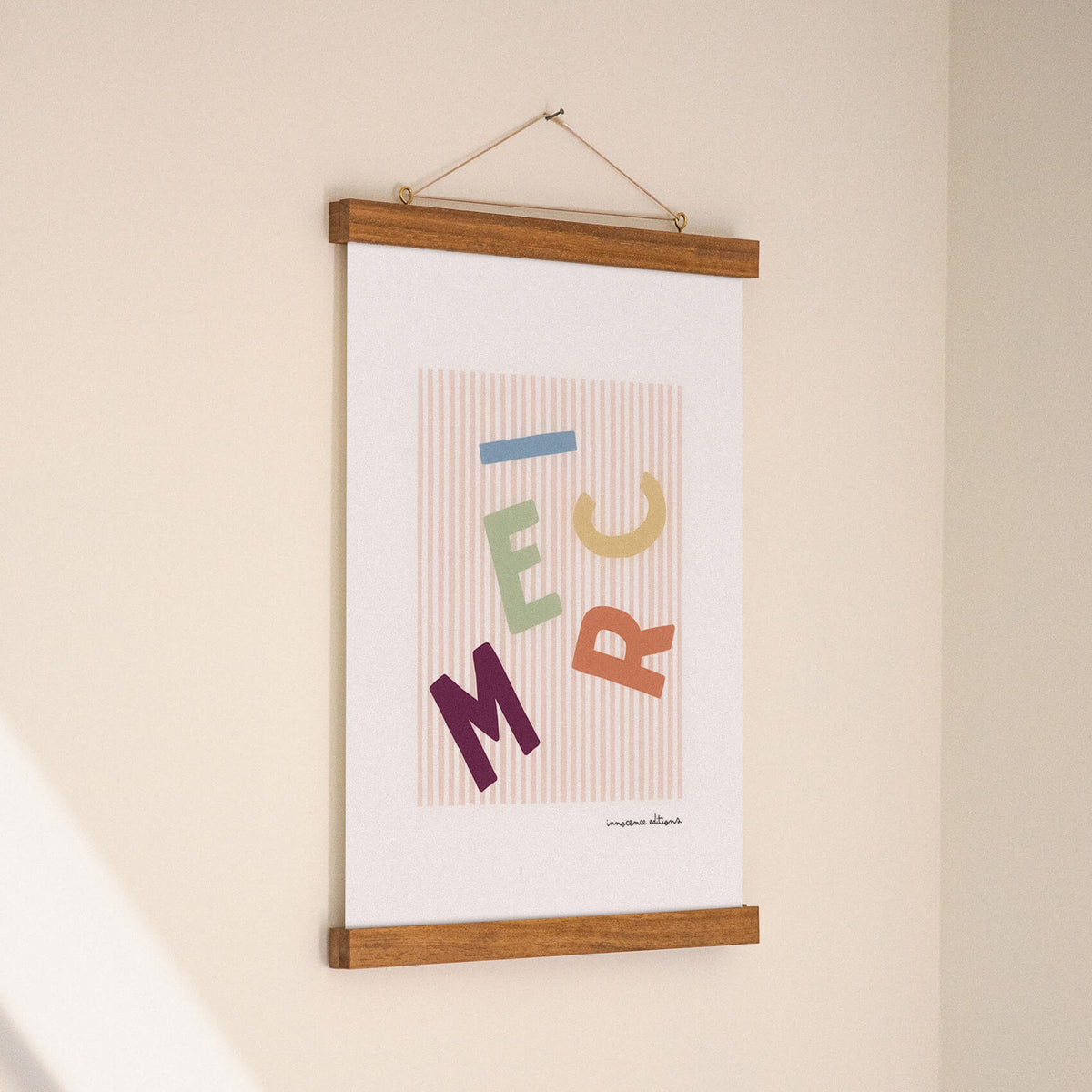 Poster Merci