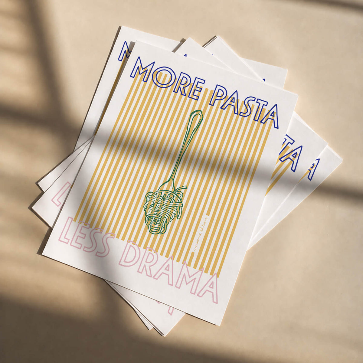 Affiche Pasta Drama