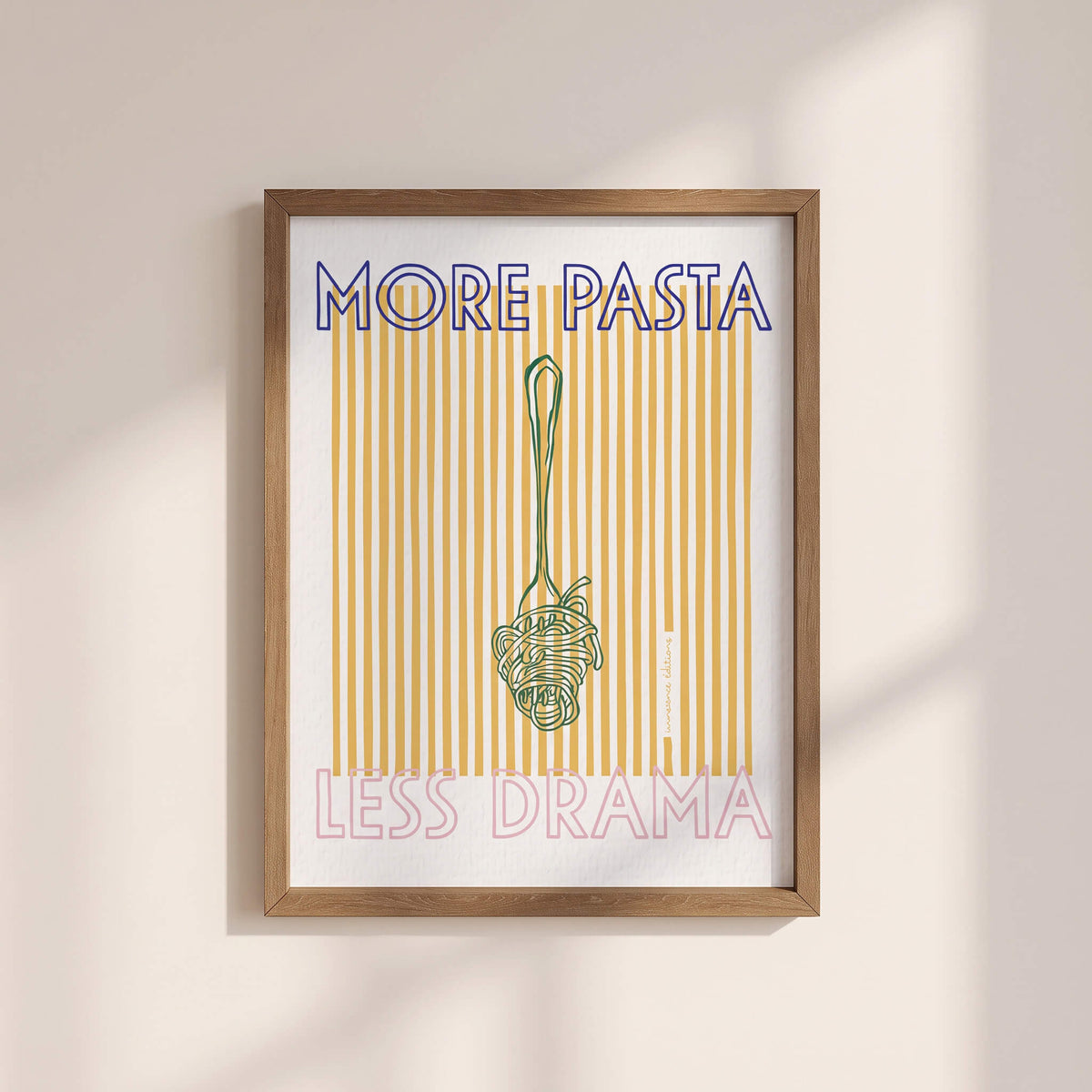 Poster Pasta Drama
