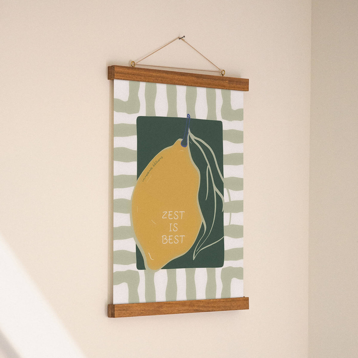 Affiche Zest is best